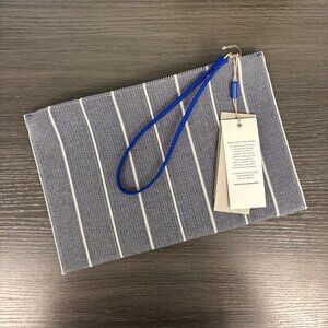 Rothy's Wristlet in Marine Stripe